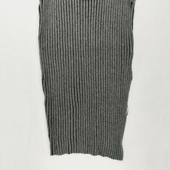 Rock & Republic Black Gray Sleeveless Sweater Dress 2569 NWT - Picture 2 of 10